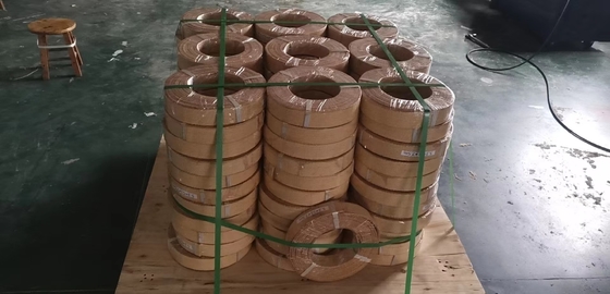Non Asbestos Woven Brake Lining Roll With Brass Wire Anchor Brake