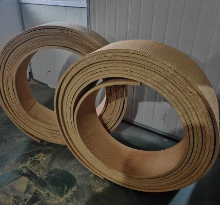 BGO Non Asbestos Woven Brake Lining with 200℃ Working Temperature 5-35mm Thickness and Excellent Wear Resistance